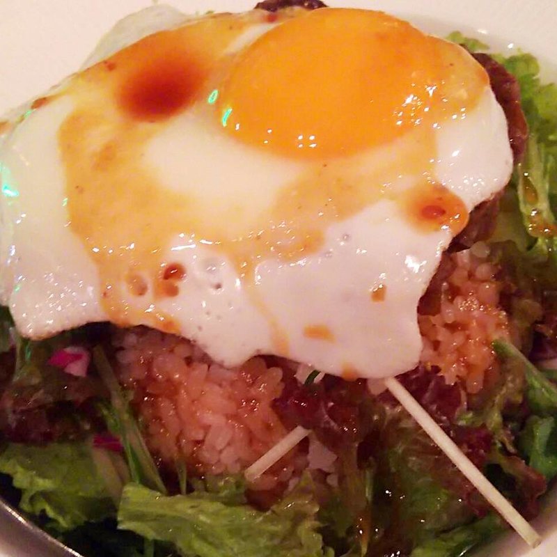 ロコモコ丼(GORI×2 MEAT ROOM 梅田店)