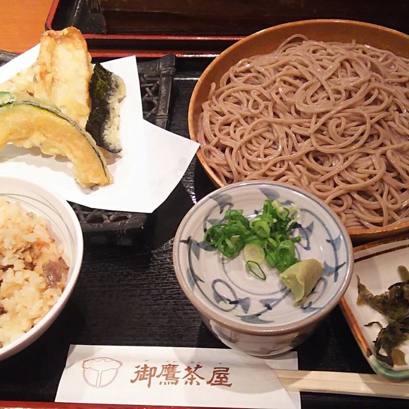 十割そばセット(御鷹茶屋)