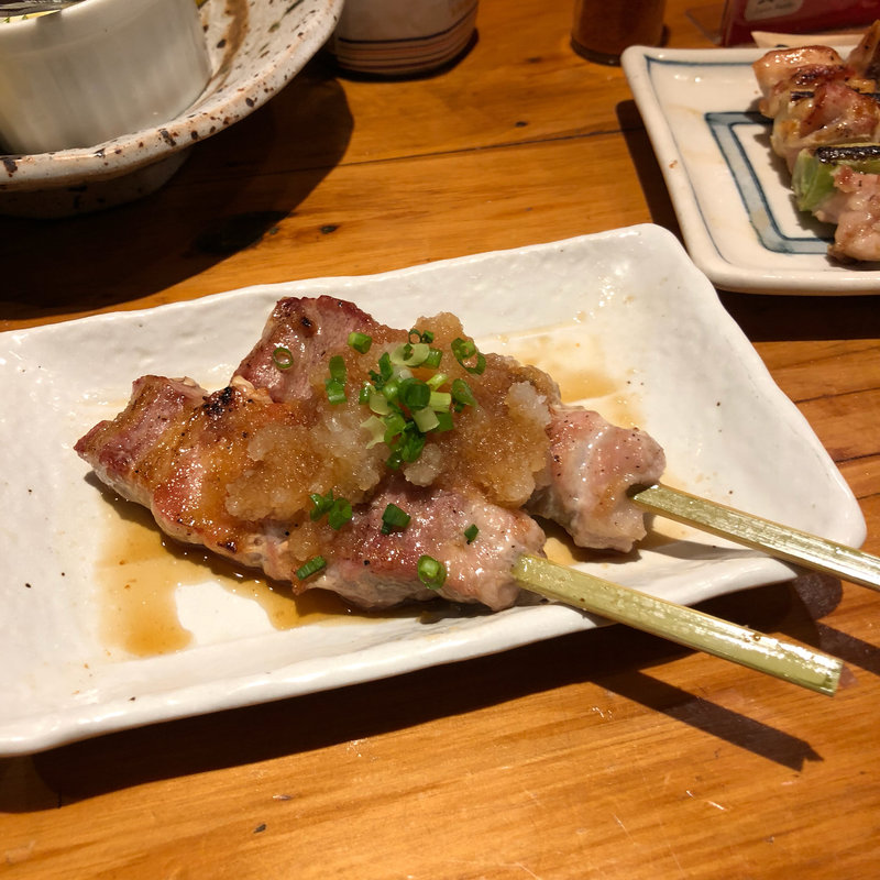 豚バラおろしポン酢(串焼BISTRO福みみ 新宿店)