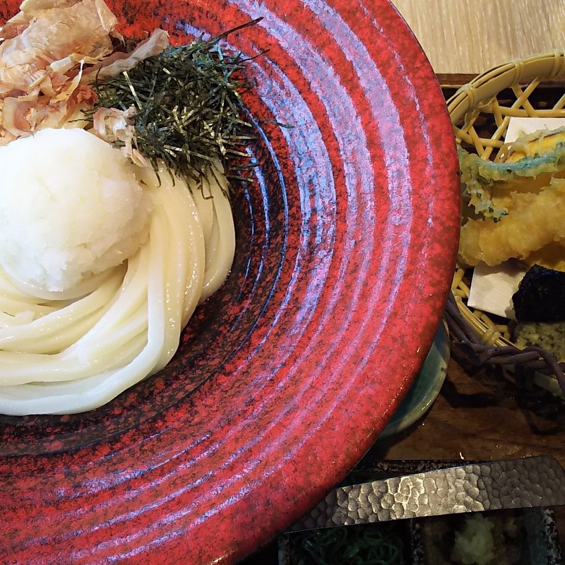 天おろしうどん（冷）(つるとんたん UDON NOODLE Brasserie銀座)