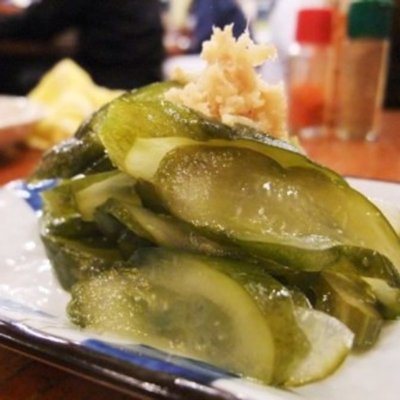 キュウリの古漬け(吉鳥)