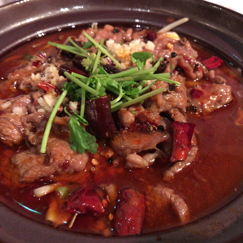 牛肉の四川風煮込み(京城餃子王)