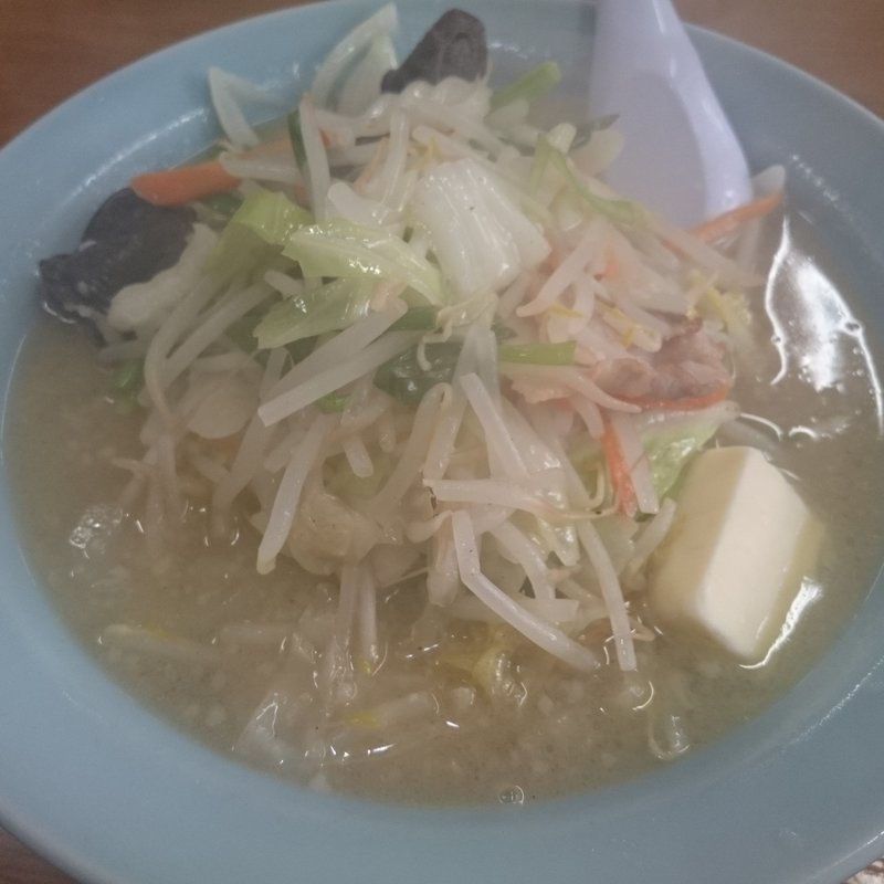 野菜たっぷりタンメン ＋ バター(かっちゃんラーメン)