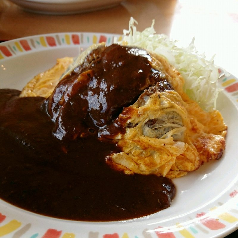 ピカタハンバーグ定食(バーグ 浅田店)