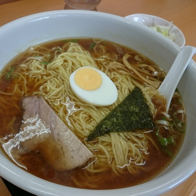 らーめん （ 280g ） ＋ 薬味ネギ (煮干しらーめん どんぐり)