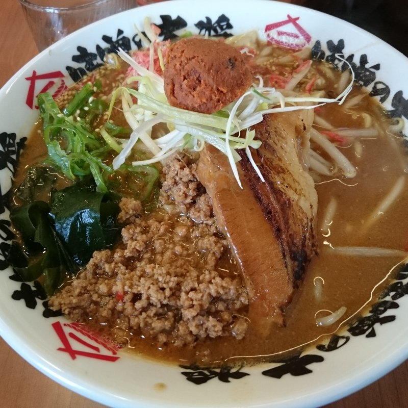 淡麗 海老味噌らぁめん(味噌の匠味 三郷店)