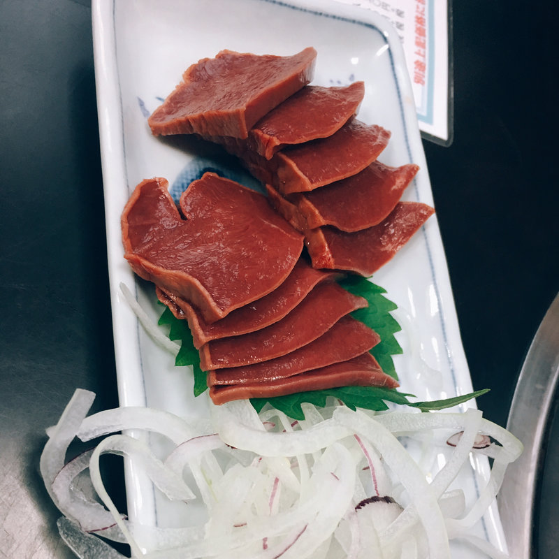 心臓刺し(かつ美食堂 （カツミショクドウ）)