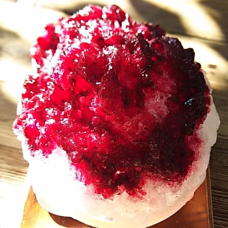 かき氷 ブルーベリー(ウララ )