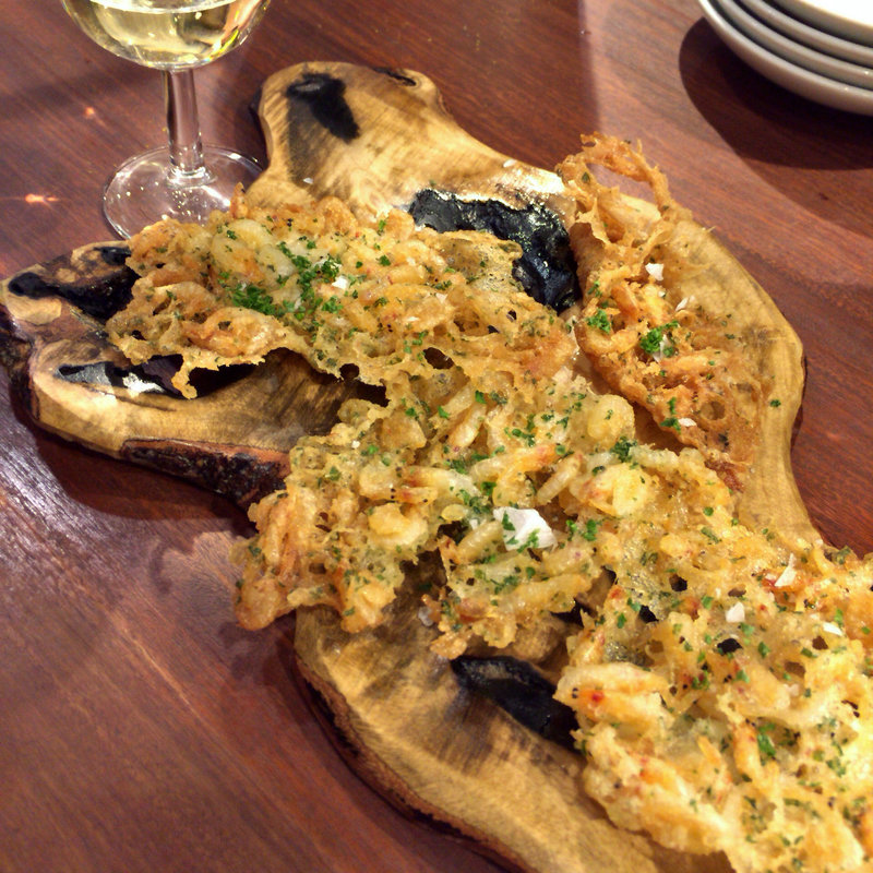 桜えびのかき揚げ(eL MamBo 茅ヶ崎〜スペイン料理とワイン〜)