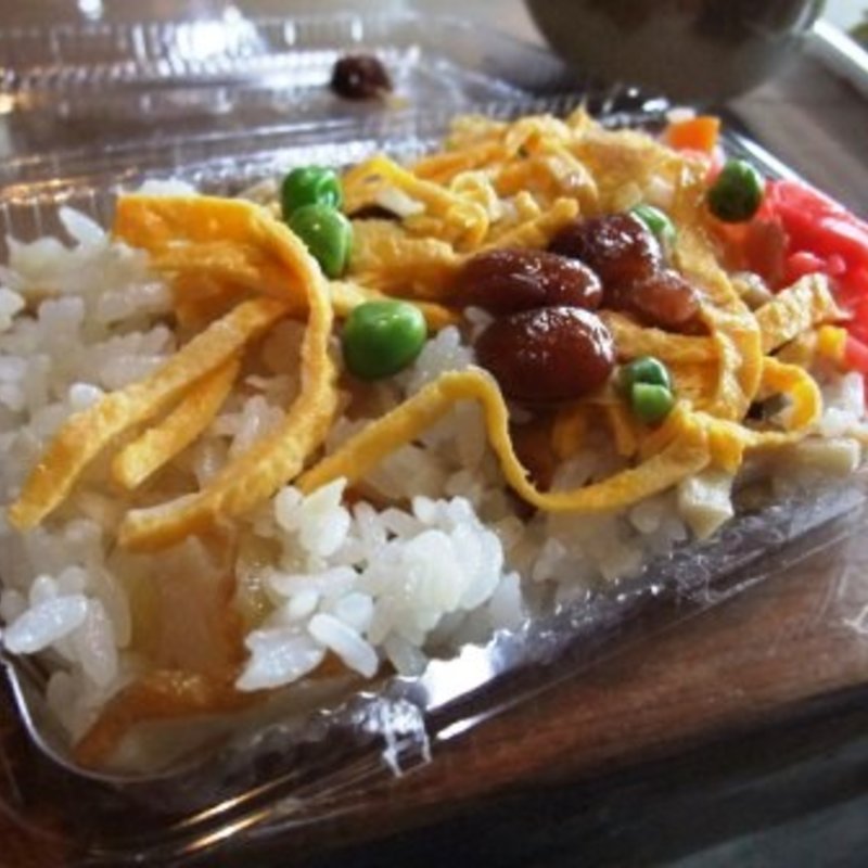 金時豆入りちらし寿司(手作りの店 ふるさと)