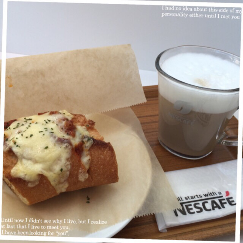 チーズミートバゲット セット(ローステリア バイ ネスカフェ)