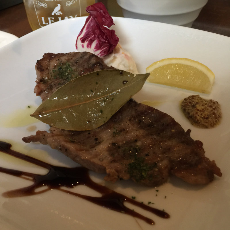 豚ロースの香草グリル　粒マスタード(ふぅ～ど )