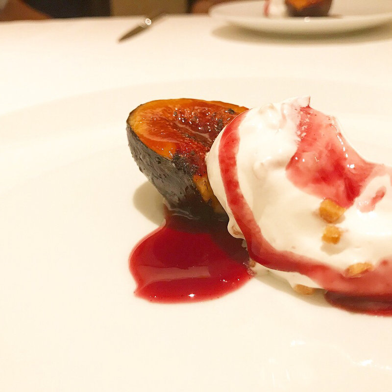 無花果とマスカルポーネ(カンテサンス （Quintessence）)