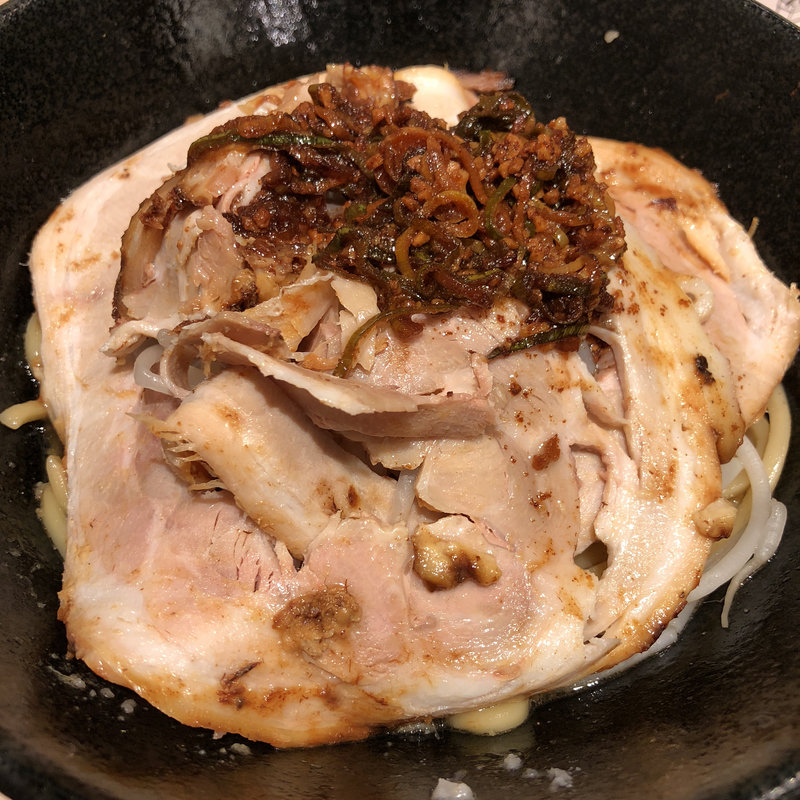 ど肉、油そば(いなせ)