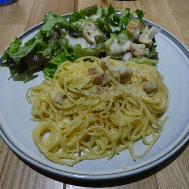 カルボナーラ(タカナシ ミルクレストラン)