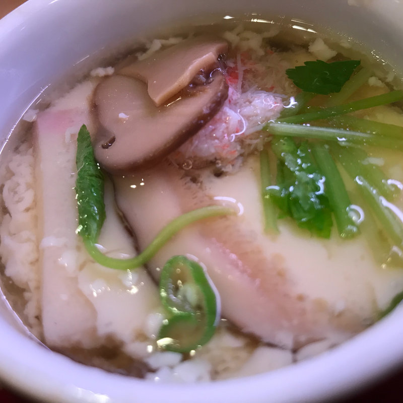 豪華かにと松茸茶碗蒸し(かっぱ寿司 西京極店 )