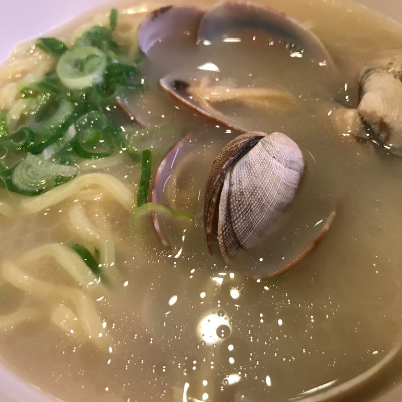 ごくっ！旨 貝の塩白湯ラーメン(かっぱ寿司 西京極店 )