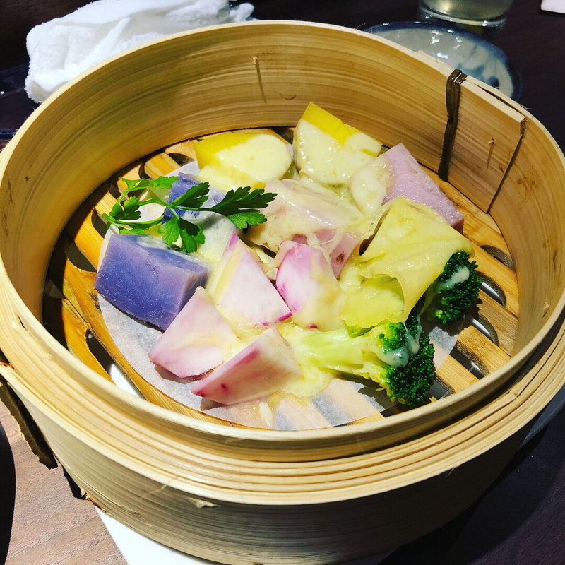 蒸し野菜のラクレット(鉄八 )
