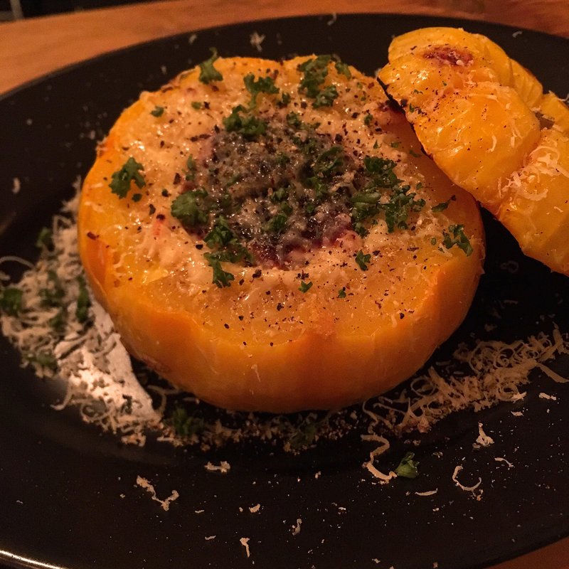 かぼちゃのきのこグラタン(ento)