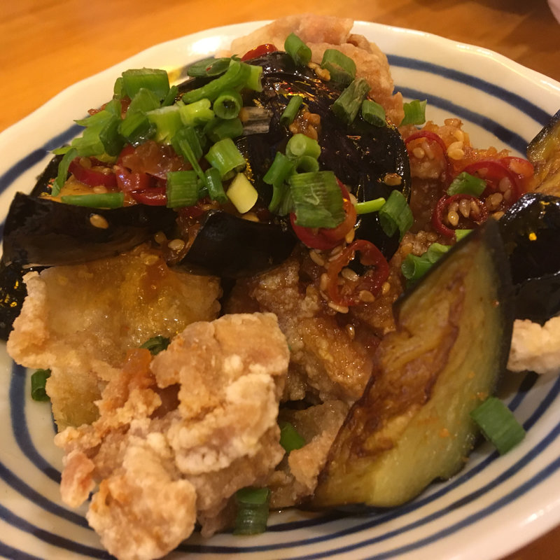 鶏の唐揚げ（ピリ辛DX）(立呑み晩杯屋 武蔵小山本店)