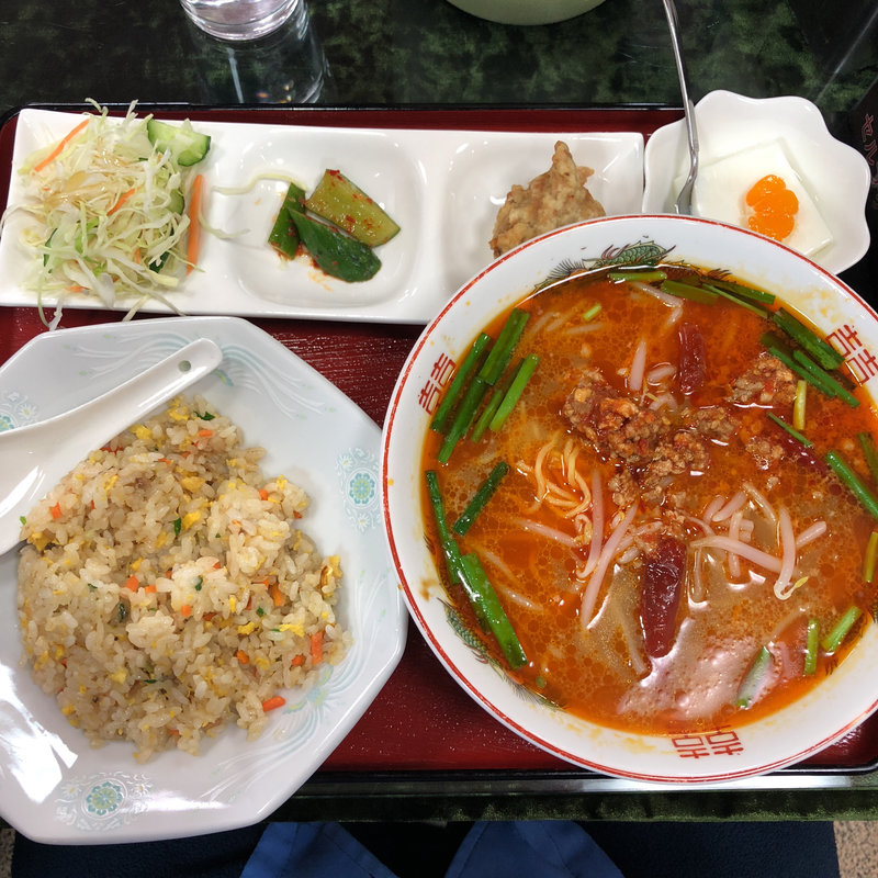 台湾ラーメン定食(長楽園)