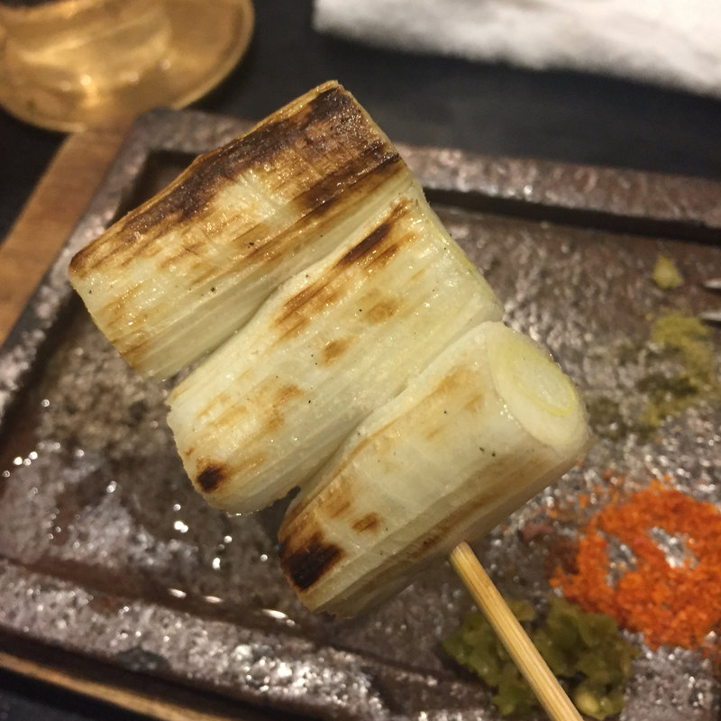 金山ネギ 鹿児島県産(焼き鳥 松元 西中洲本店)