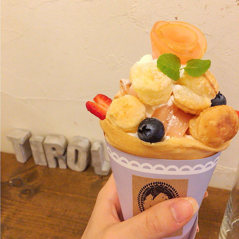 アップル&ラブベリーパイ(Creperie Tirol)