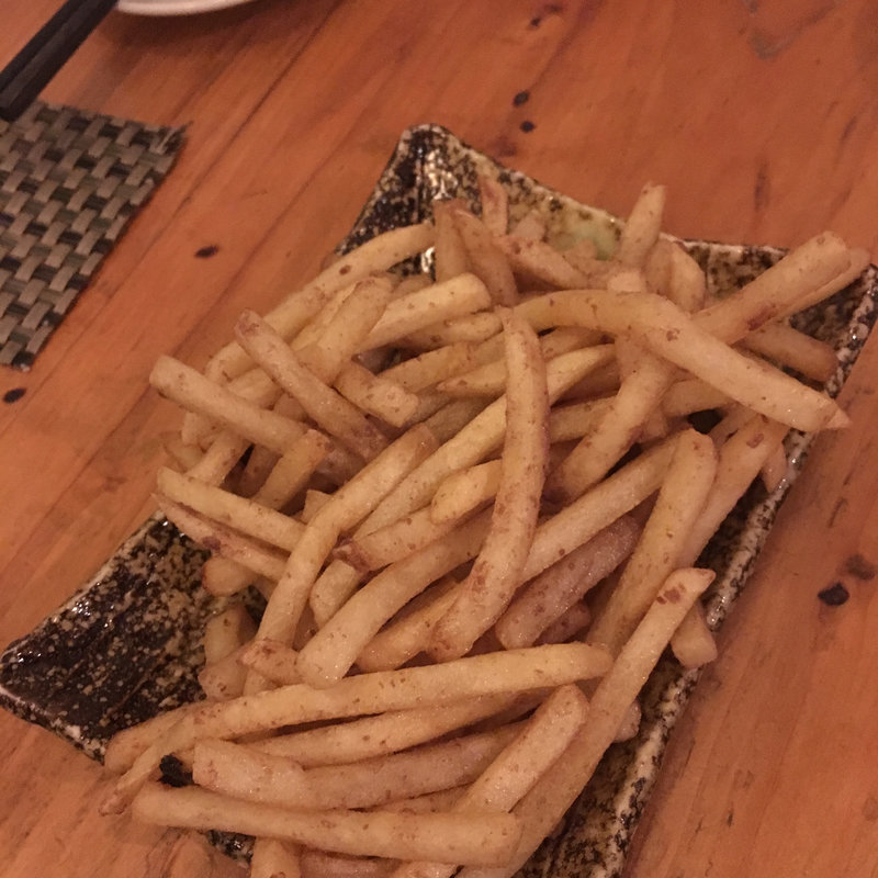 フライドポテト アンチョビ(焼鳥 嘉祥)