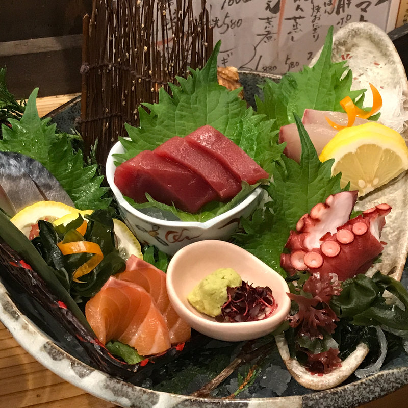 造り五種盛り(なかよし 千日前店 )