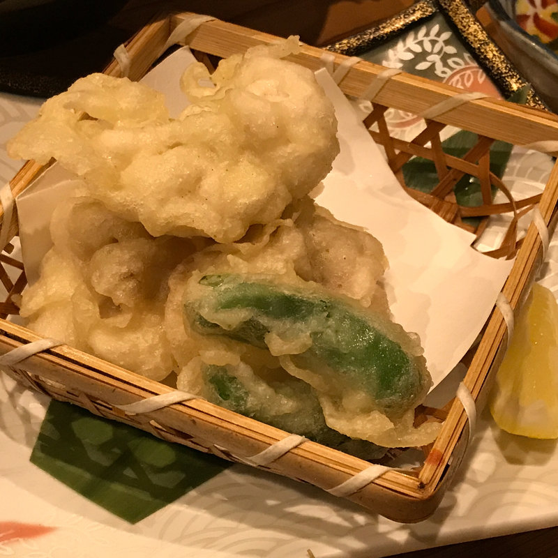 たら白子天ぷら(なかよし 千日前店 )