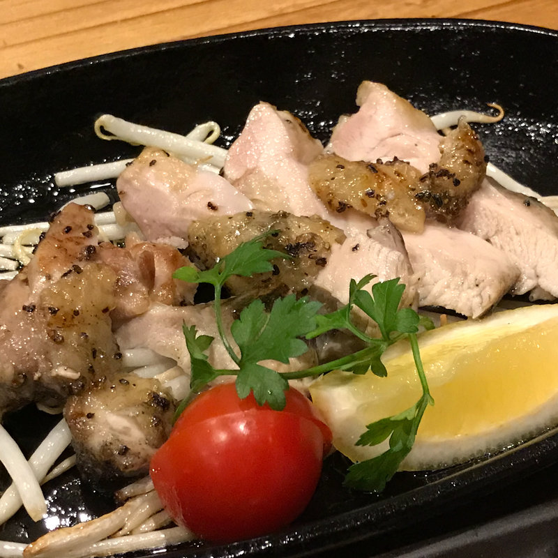 地鶏もも肉ステーキ(なかよし 千日前店 )
