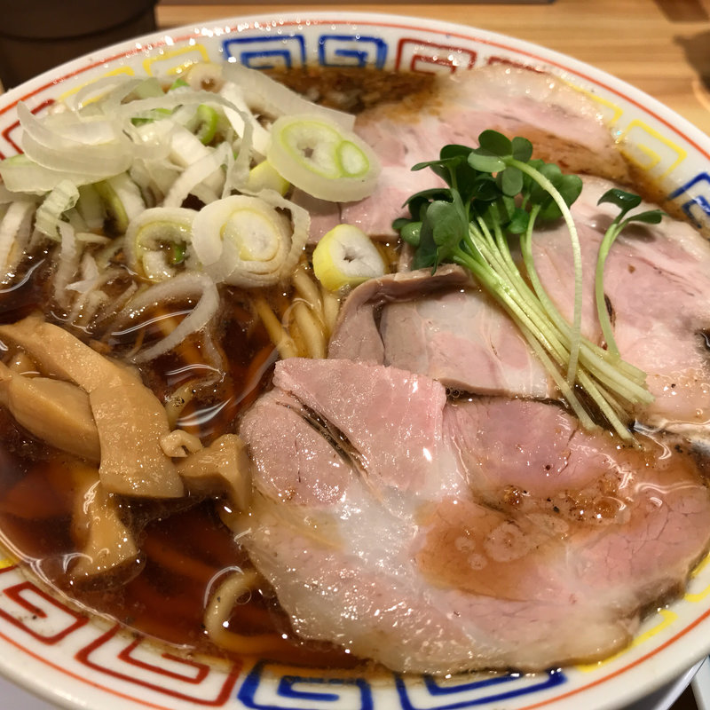 サバ醤油そば(サバ6製麺所 大阪駅前第2ビルB2店)