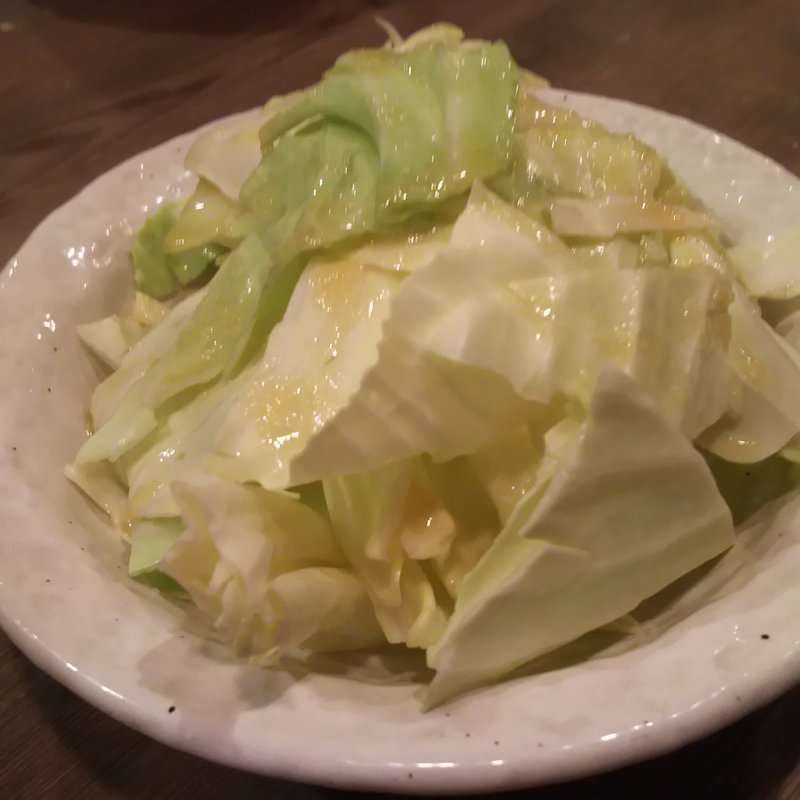 お通しキャベツ(やきとり家すみれ 大井町店 )