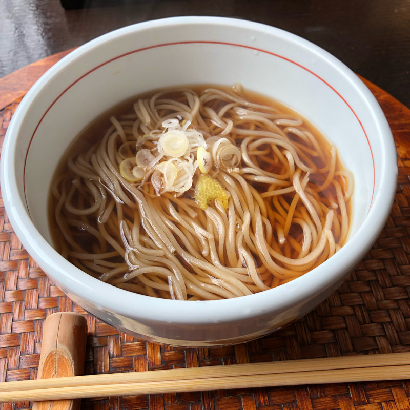 かけそば(そば善)