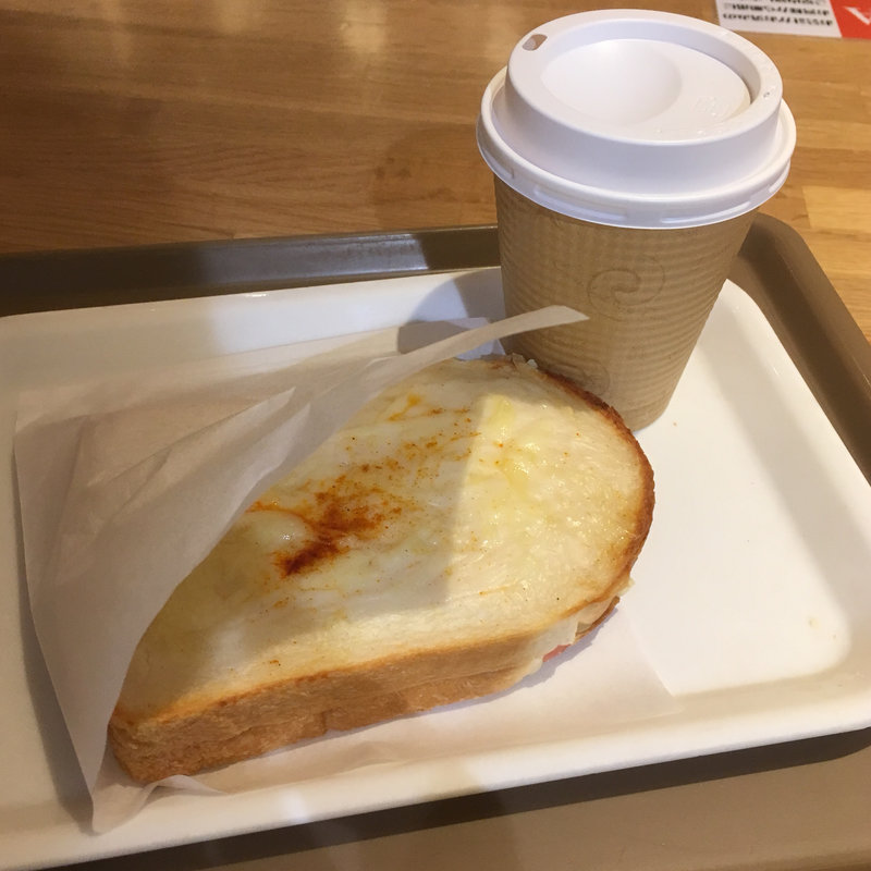 クロックムッシュセット(神戸屋ブレッズ 福岡パルコ店)