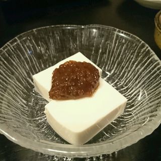 そば味噌 豆腐(手打ちそば みなと)