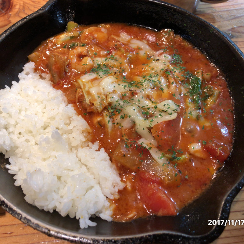 シーフードトマトカレー(camp express ecute品川サウス店)