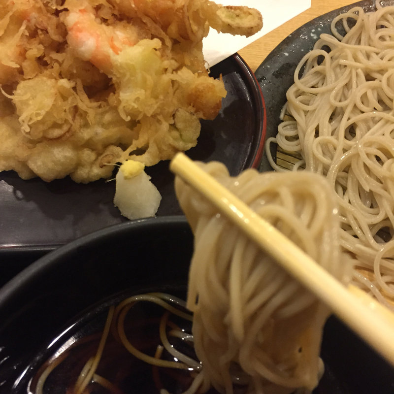 かき揚げせいろ(おらがそば信州 伊勢丹府中店 )