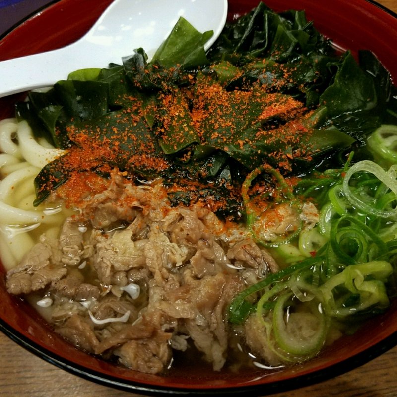 肉うどん(小麦冶 松崎店)