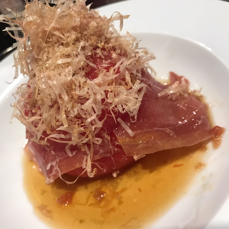 生ハムと完熟トマトのサラダ(かるびあーの 蒲田店)