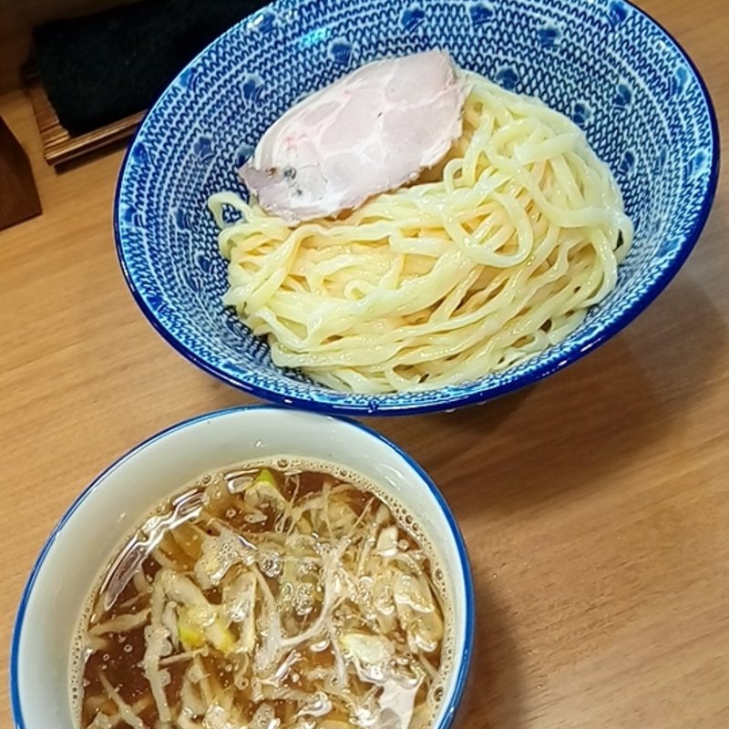 鴨だし×魚介つけ麵(麺屋 福丸)