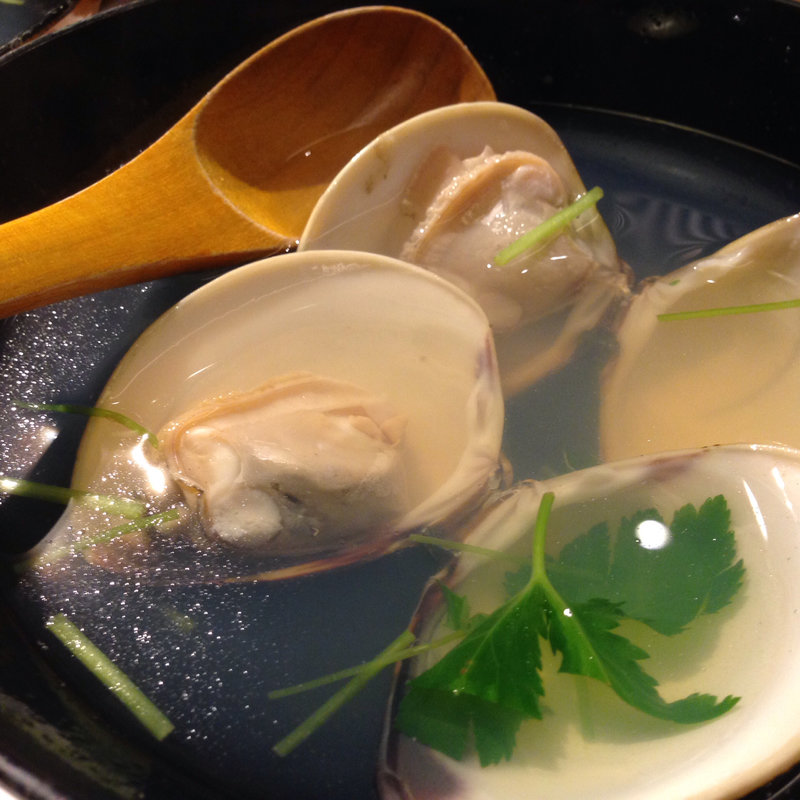 はまぐりの酒蒸し(はまぐり庵 －吉祥別邸－)