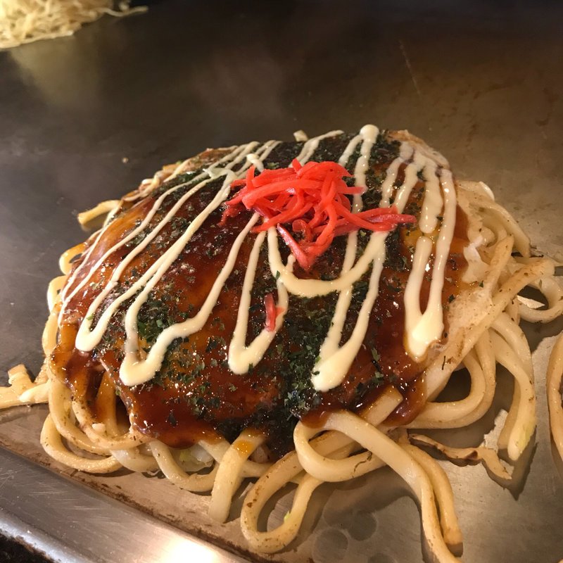 広島焼きうどん(広島風お好み焼き 一番 永山店 )