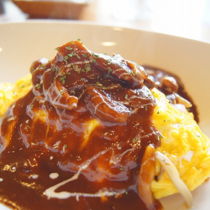 デミグラスのオムライス(ヒーローズカフェ （HERO'S☆CAFE）)