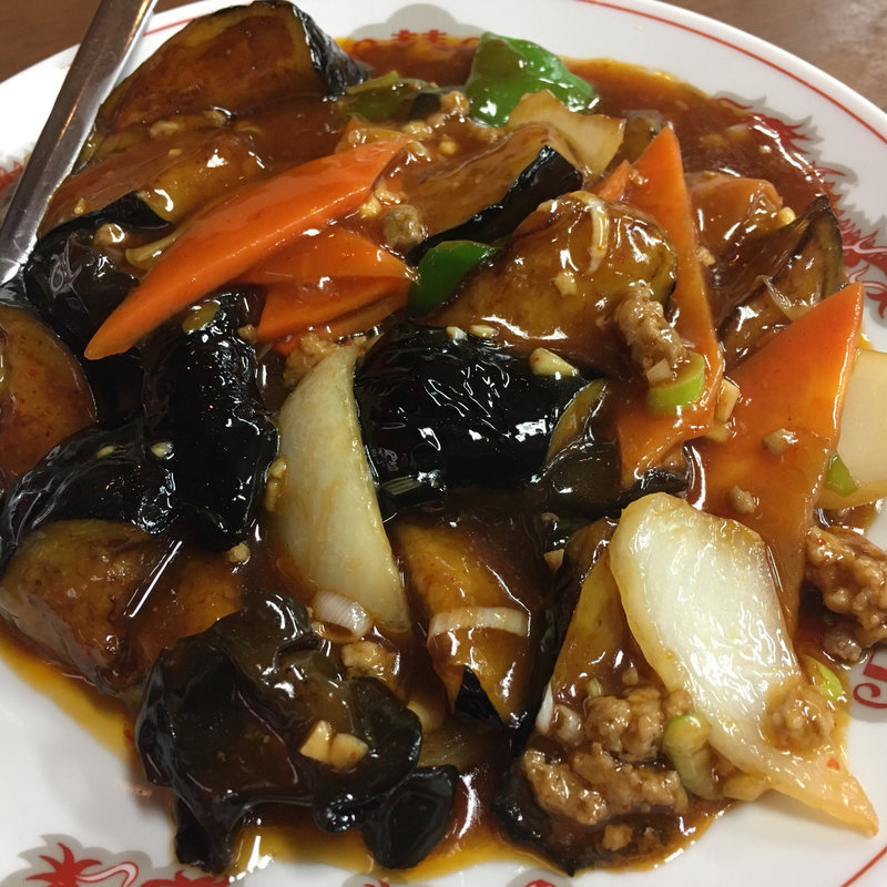 麻婆茄子(盛華 御器所店)