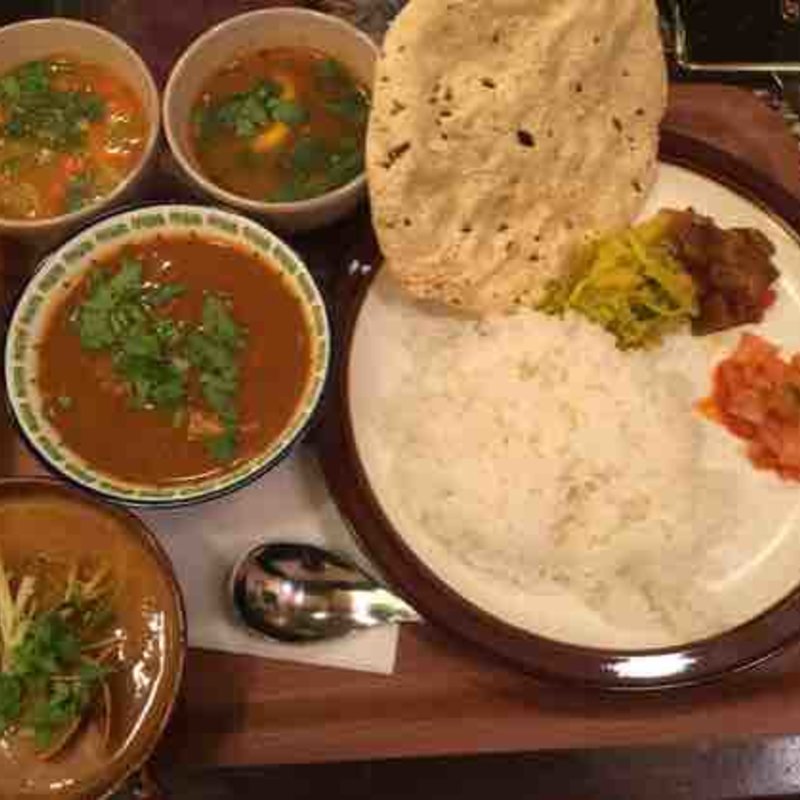 スパイス定食(スパイス喫茶 コーヒーロー)