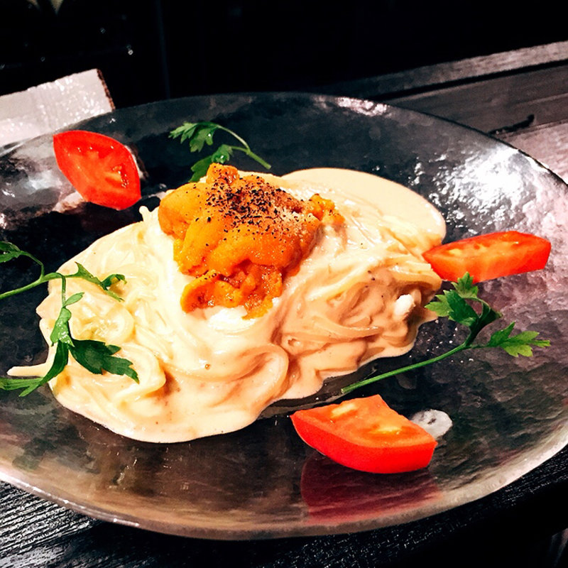 ウニのクリーミーパスタ(ウニバー Kai 一章 （カイイッショウ）)