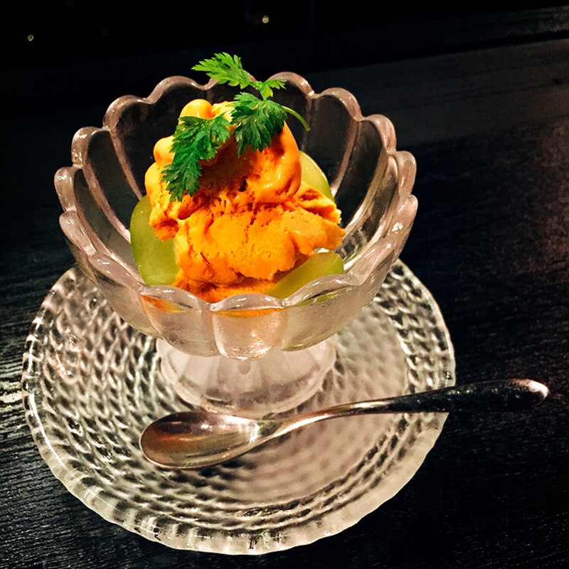 自家製ウニのアイスクリーム(ウニバー Kai 一章 （カイイッショウ）)