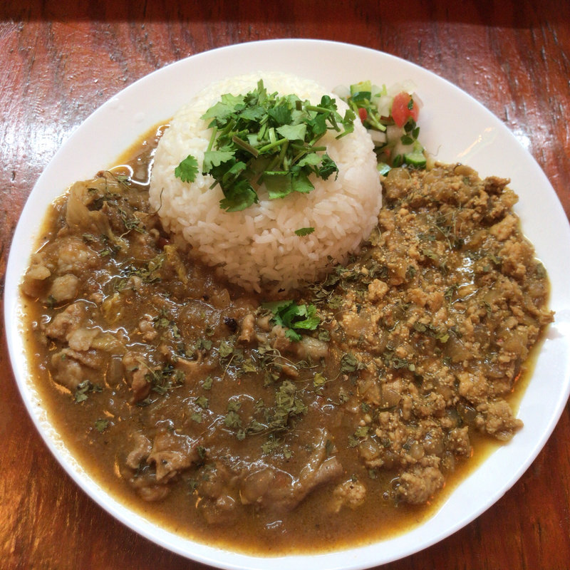 あいがけ(サケトメシ)