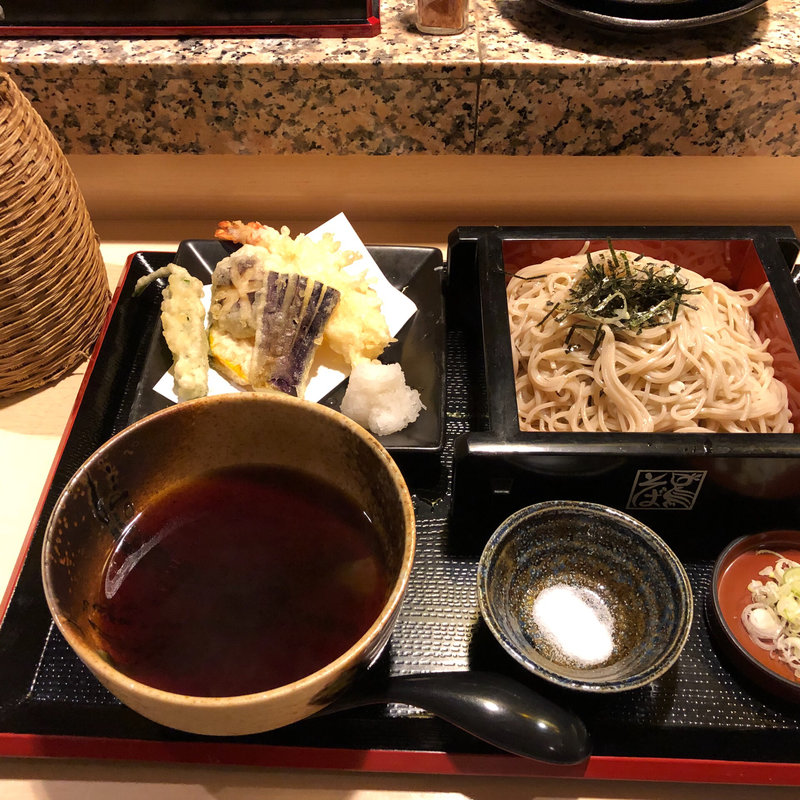 天セイロ(蕎麦鳥 別邸 ラフィラ店)